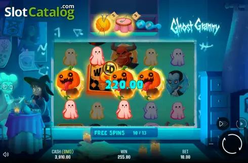 Скрин3. Ghost Granny слот