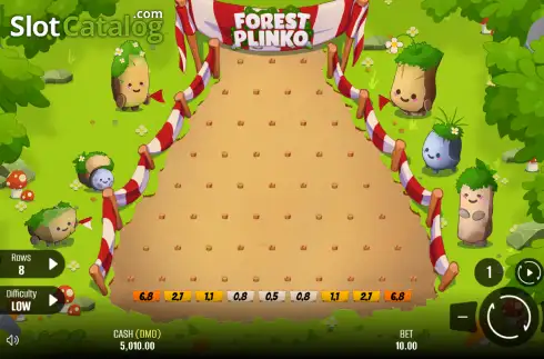 Скрин2. Forest Plinko слот