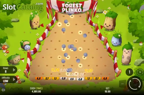 Скрин3. Forest Plinko слот