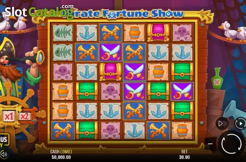 Скрин2. Pirate Fortune Show слот