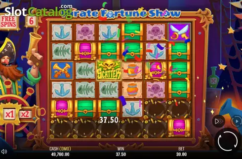 Скрин3. Pirate Fortune Show слот