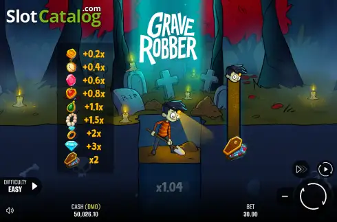 Скрин2. Grave Robber слот