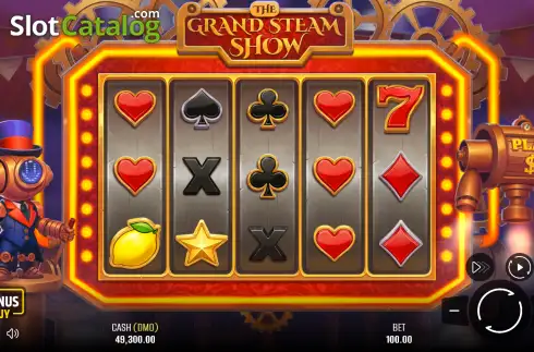 Скрин2. The Grand Steam Show слот