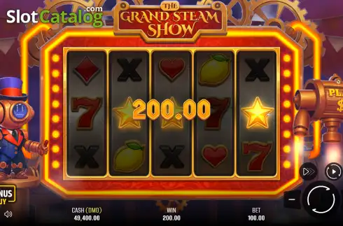 Скрин3. The Grand Steam Show слот