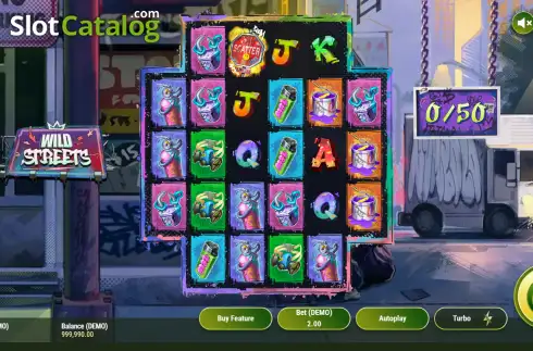Скрин2. Wild Streets (Playcognito) слот