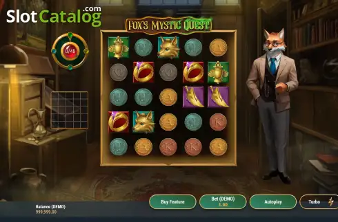 Скрин2. Fox's Mystic Quest слот