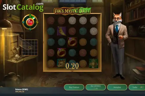 Скрин3. Fox's Mystic Quest слот