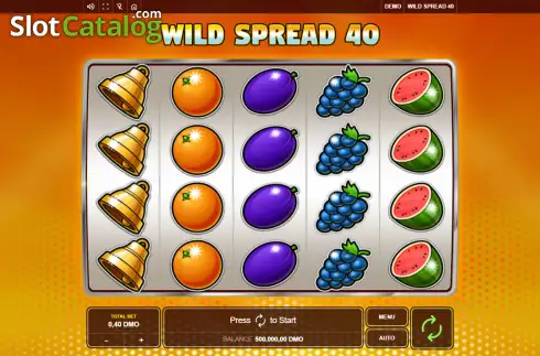 Скрин2. Wild Spread 40 слот