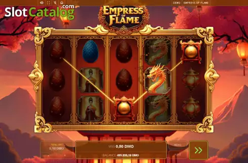 Скрин3. Empress of Flame слот