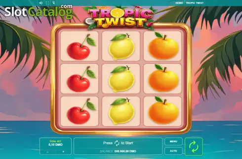 Скрин2. Tropic Twist слот