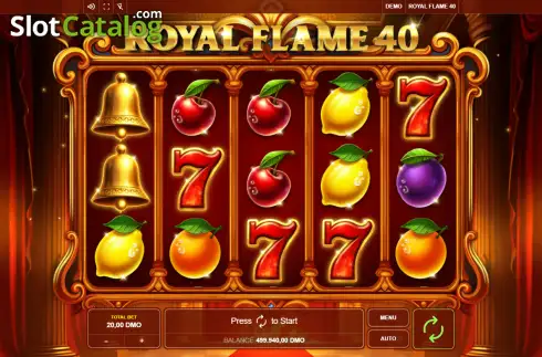 Скрин2. Royal Flame 40 слот