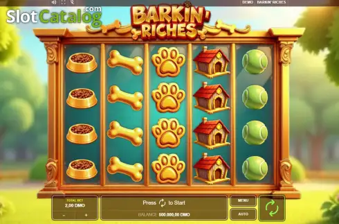 Скрин2. Barkin' Riches слот