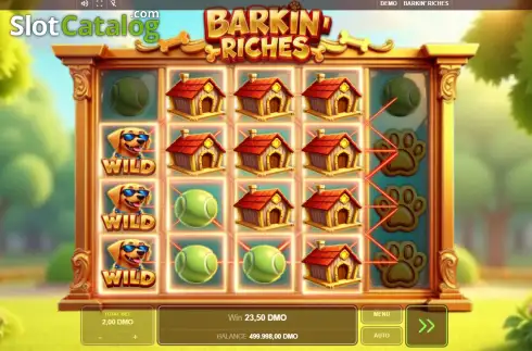 Скрин3. Barkin' Riches слот
