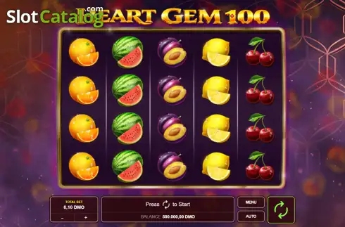 Скрин2. Heart Gem 100 слот