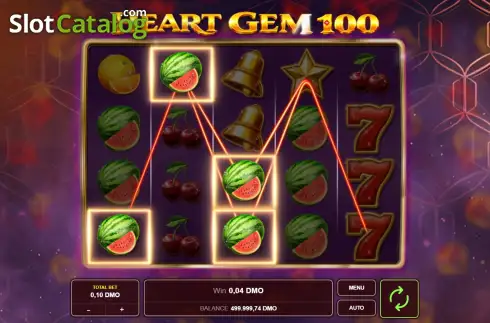 Скрин3. Heart Gem 100 слот
