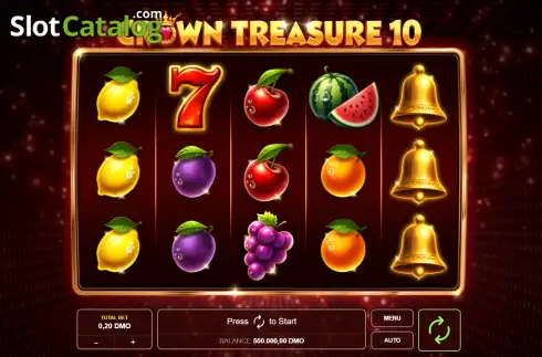 Скрин2. Crown Treasure 10 слот