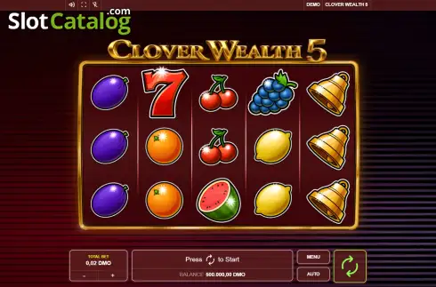 Скрин2. Clover Wealth 5 слот