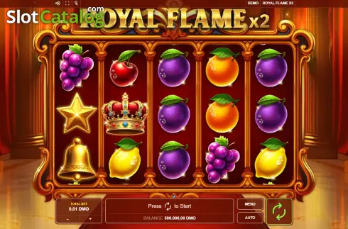 Скрин2. Royal Flame x2 слот