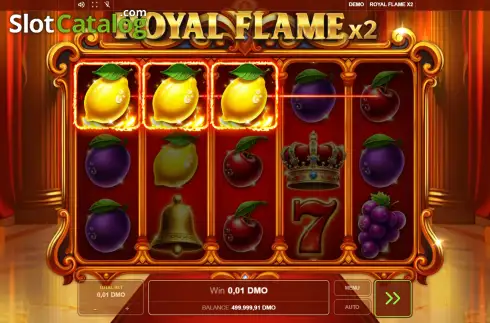 Скрин3. Royal Flame x2 слот