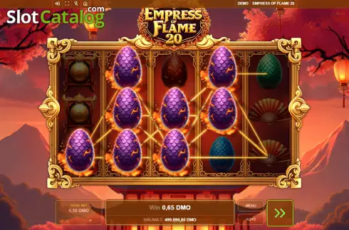Скрин3. Empress Of Flame 20 слот
