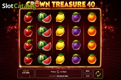 Скрин2. Crown Treasure 40 слот