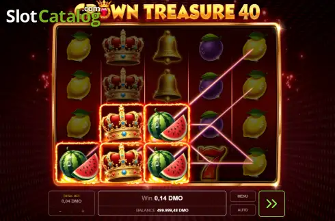 Скрин3. Crown Treasure 40 слот