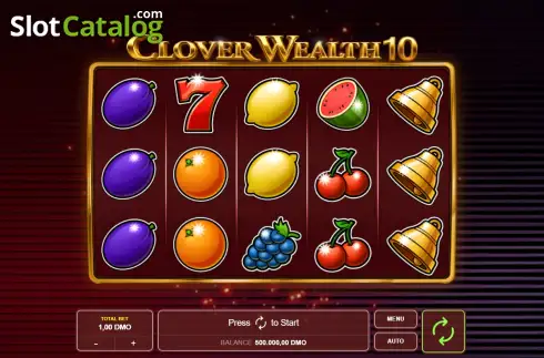Скрин2. Clover Wealth 10 слот
