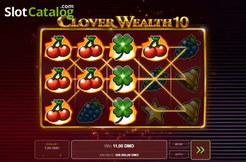 Скрин3. Clover Wealth 10 слот