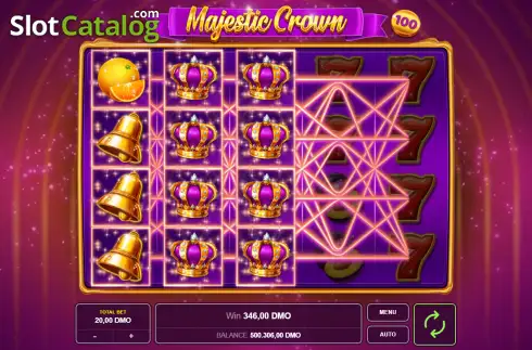 Скрин3. Majestic Crown 100 слот