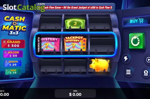 Скрин2. Cash-O-Matic 3x3 слот