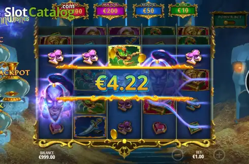 Скрин3. 7 Djinn Wishes слот