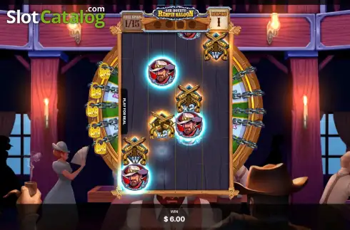 Скрин3. Ace Bounty ReSpin Saloon слот
