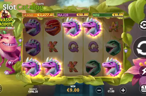 Скрин3. Jurassic Jackpots (Playnetic) слот