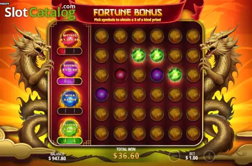 Скрин3. Zhulong's Treasure слот