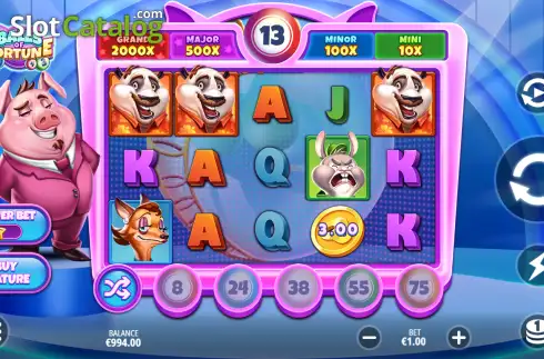 Скрин2. Balls of Fortune слот