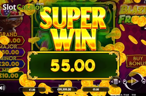 Скрин3. Blazing Fruit 7s слот