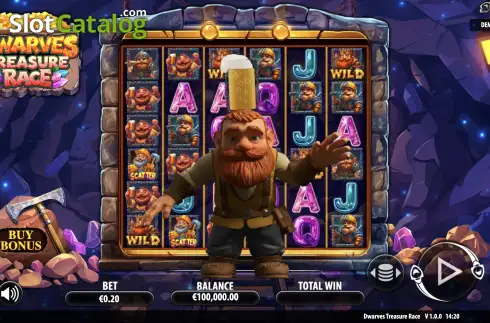 Скрин2. Dwarves Treasure Race слот