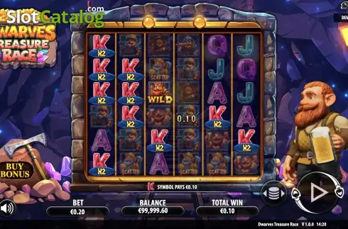 Скрин3. Dwarves Treasure Race слот