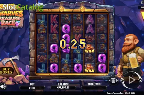 Скрин4. Dwarves Treasure Race слот