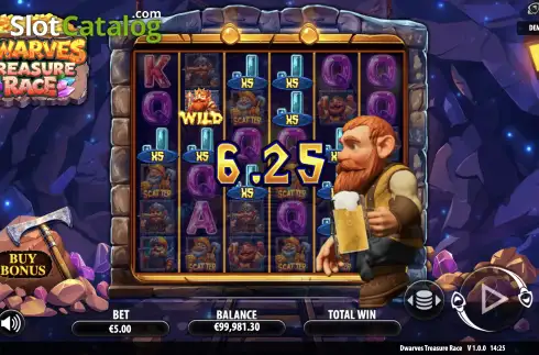 Скрин5. Dwarves Treasure Race слот
