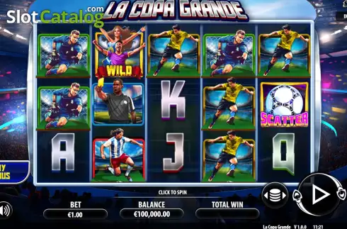 Скрин2. La Copa Grande слот