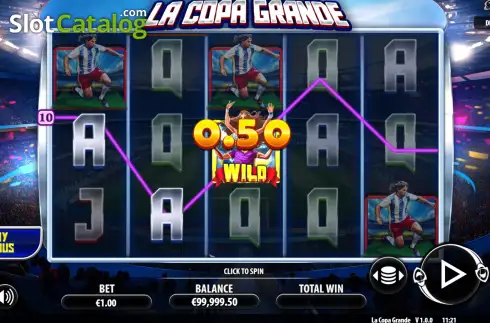 Скрин3. La Copa Grande слот