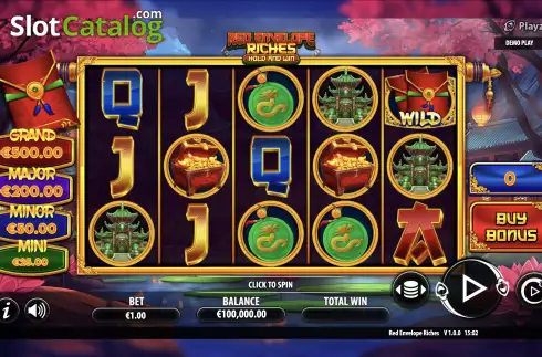 Скрин2. Red Envelope Riches слот