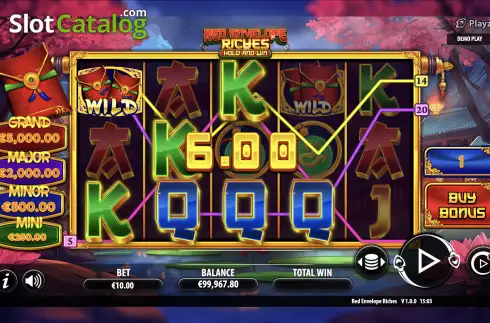 Скрин4. Red Envelope Riches слот