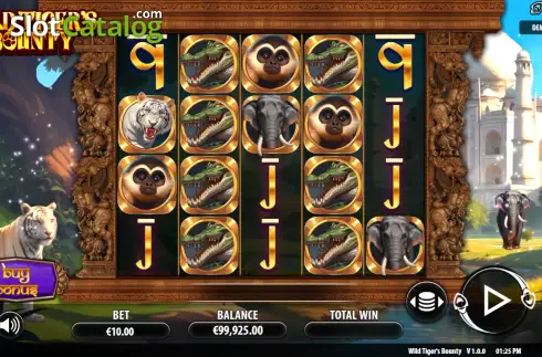 Скрин2. Wild Tiger's Bounty слот