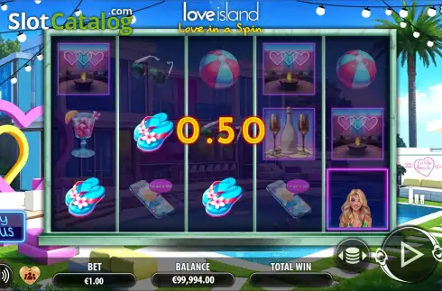 Скрин5. Love Island - Love in a Spin слот
