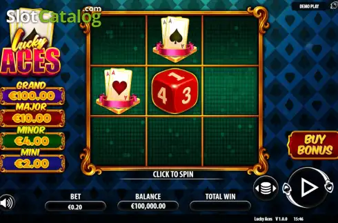 Скрин2. Lucky Aces слот