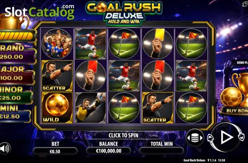 Скрин2. Goal Rush Deluxe слот