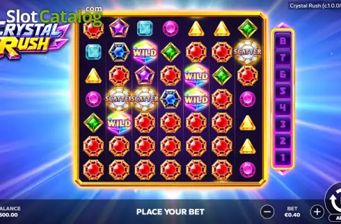 Скрин2. Crystal Rush слот