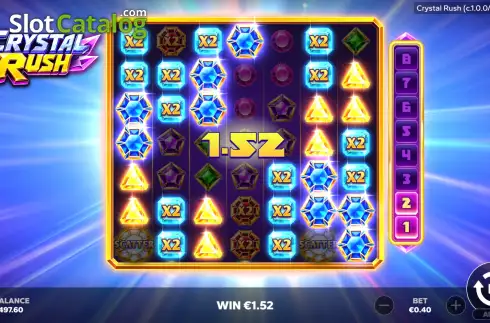 Скрин3. Crystal Rush слот